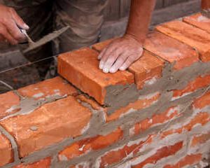 brick laying
